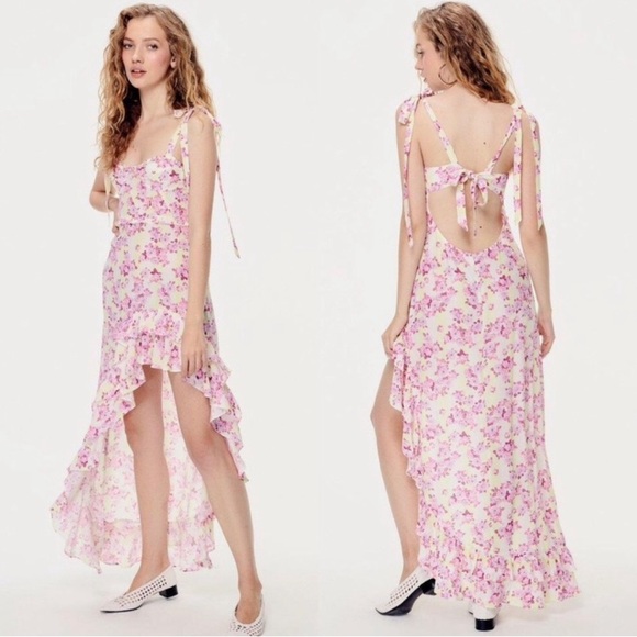 For Love & Lemons- Small- Asymmetrical Hem- Festival - Picture 3 of 5